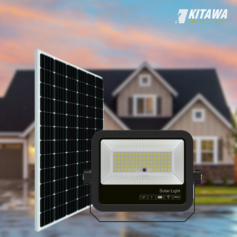 Đèn pha năng lượng mặt trời 40W
