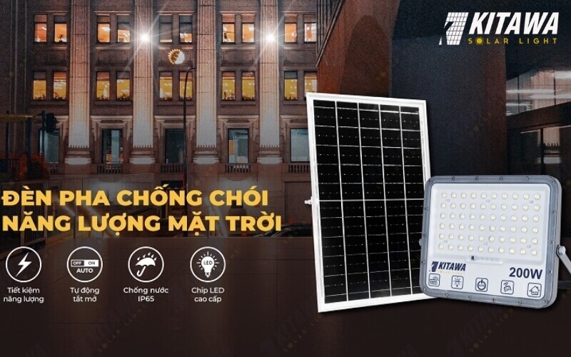 Đèn pha năng lượng mặt trời DP15.200W