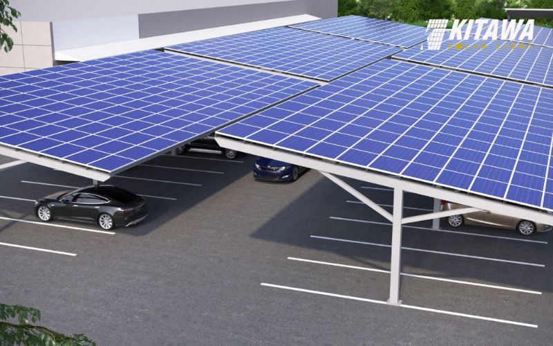 Lắp đặt điện mặt trời cho bãi giữ xe
