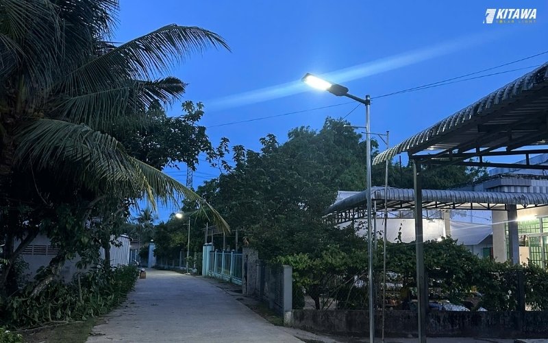 Dự án lắp đèn năng lượng mặt trời ở Cần Thơ đã mang lại nhiều lợi ích