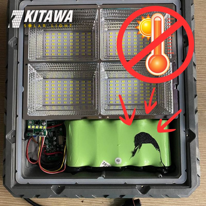 Hạn chế nhiệt độ cao tác động đến pin 