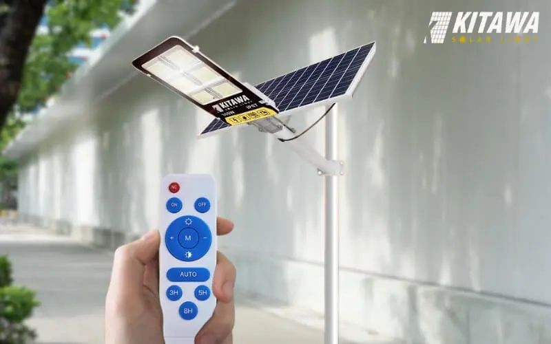 cách hẹn giờ đèn năng lượng mặt trời