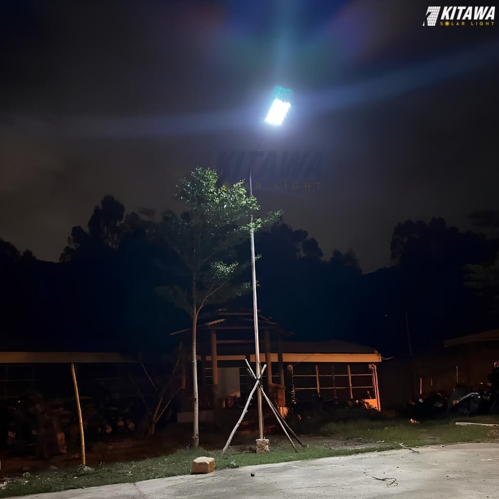 Hiệu quả thực tế khi lắp đèn năng lượng mặt trời