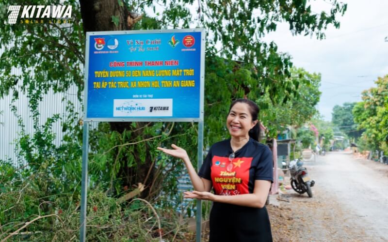 Hành trình thiện nguyện KITAWA thắp sáng đường quê tại An Giang