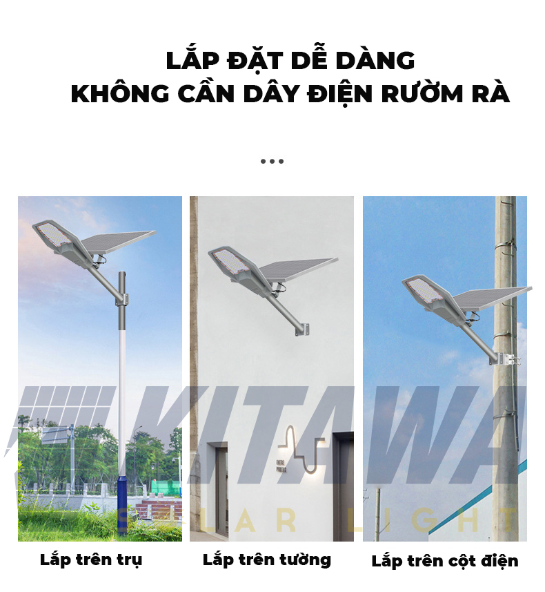Đèn Năng Lượng Mặt Trời Phi Thuyền 200W KITAWA PT1200 10 jk