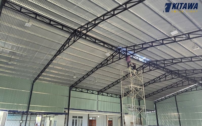 KITAWA thi công dự án lắp đèn cho sân Pickleball