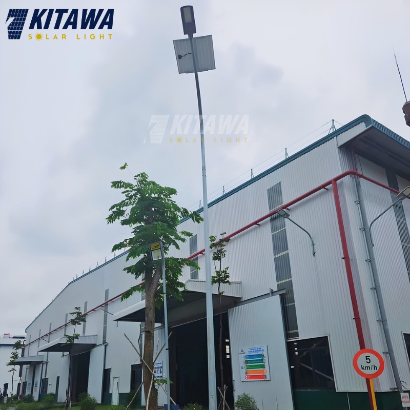 Giải pháp ứng dụng đèn đường cho khu công nghiệp ở Ninh Thuận đạt chuẩn quốc tế của KITAWA