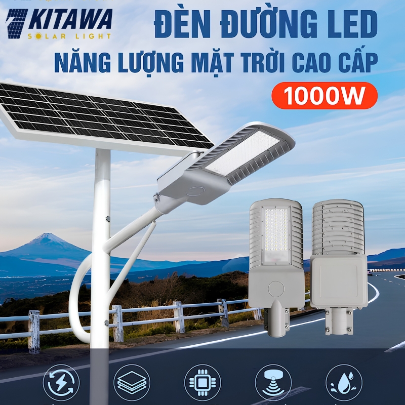 Mẫu đèn đường cho khu công nghiệp ở Ninh Thuận công suất lớn 1000W siêu sáng