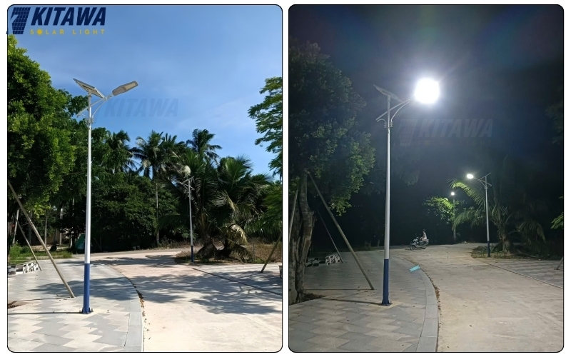 Độ sáng thực tế của đèn phi thuyền PT3600 tại khu du lịch sinh thái Cần Thơ