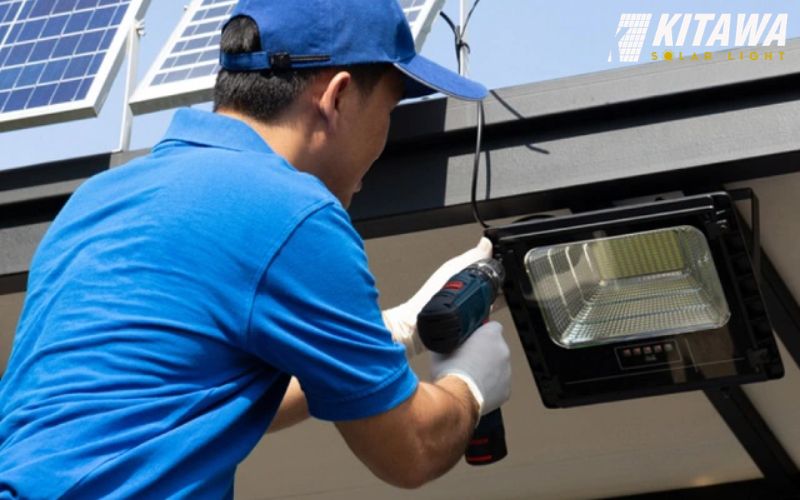 Lưu ý khi nối thêm dây cho đèn chiếu sáng năng lượng mặt trời