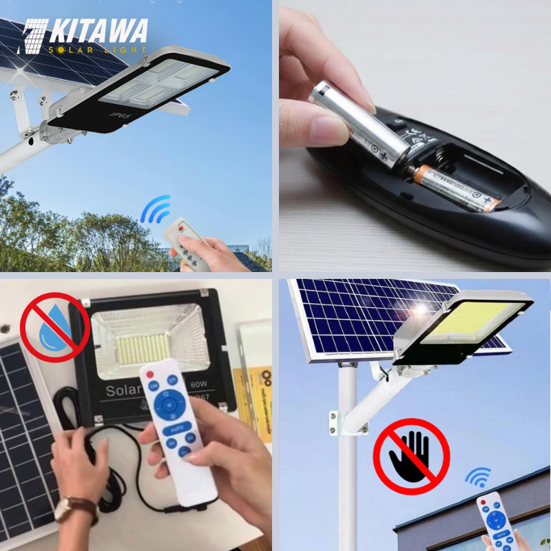 Lưu ý sử dụng và bảo quản remote đèn năng lượng mặt trời