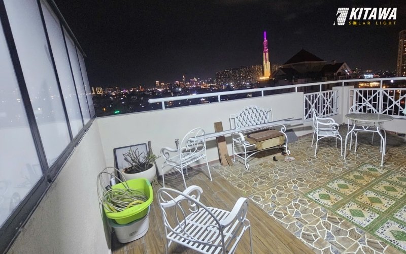 Lý do gia đình anh Tú chọn đèn năng lượng mặt trời của KITAWA