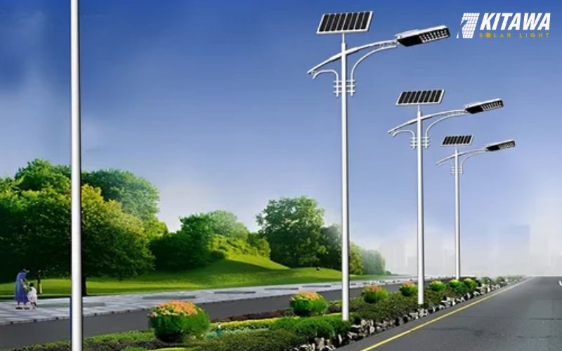 Đèn năng lượng mặt trời giúp giảm  tiền điện thắp sáng đáng kể