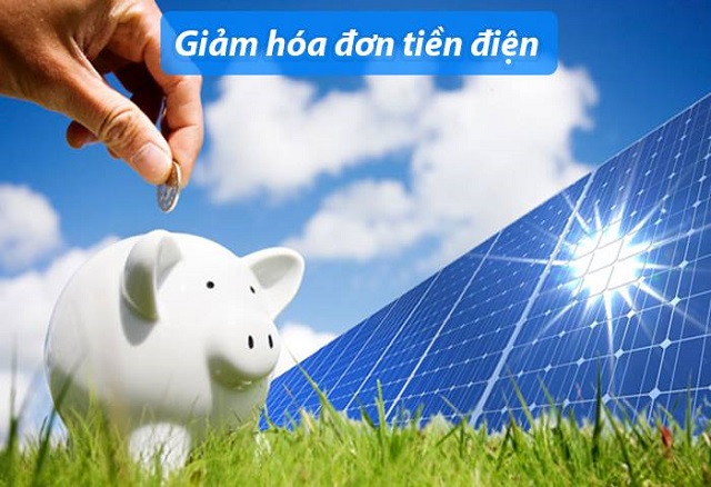 Sử dụng pin năng lượng mặt trời giúp tiết kiệm chi phí