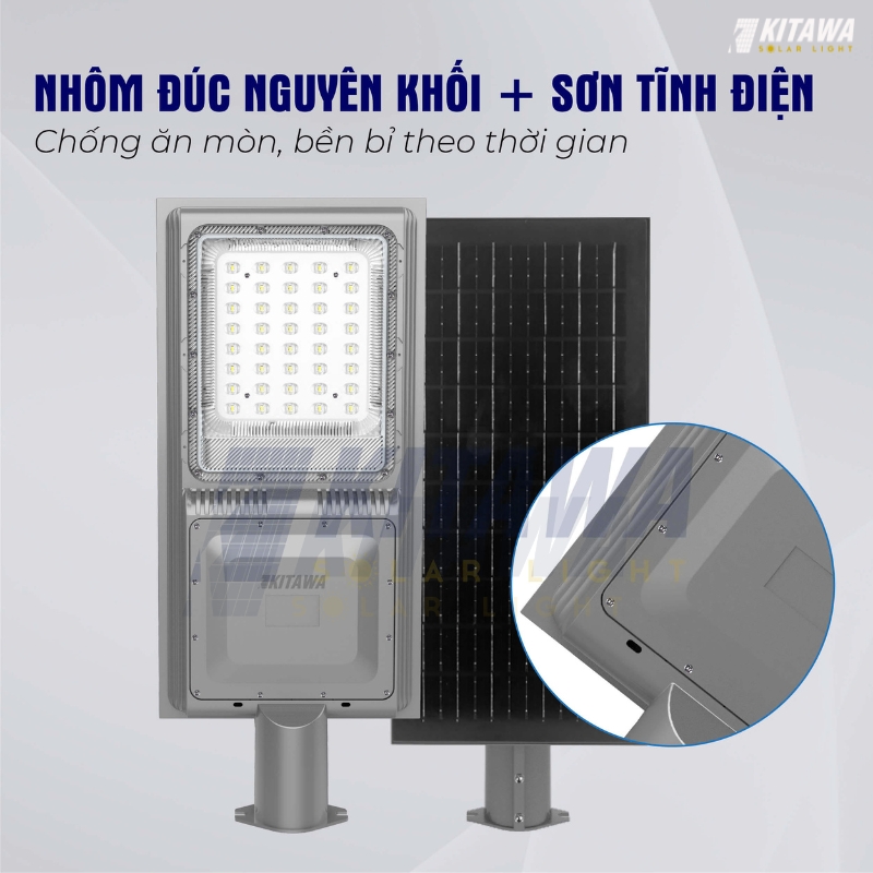 Thiết kế vỏ nhôm chống oxy hóa, mang lại sự bền vững trong suốt quá trình sử dụng