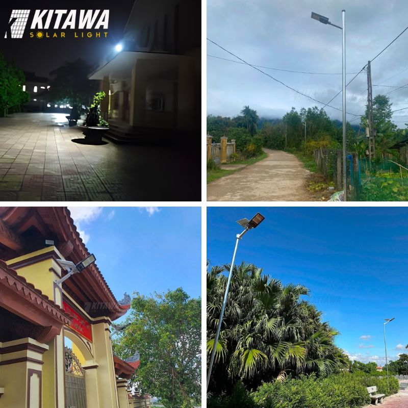 Nên mua đèn tích điện hay đèn năng lượng mặt trời công trình
