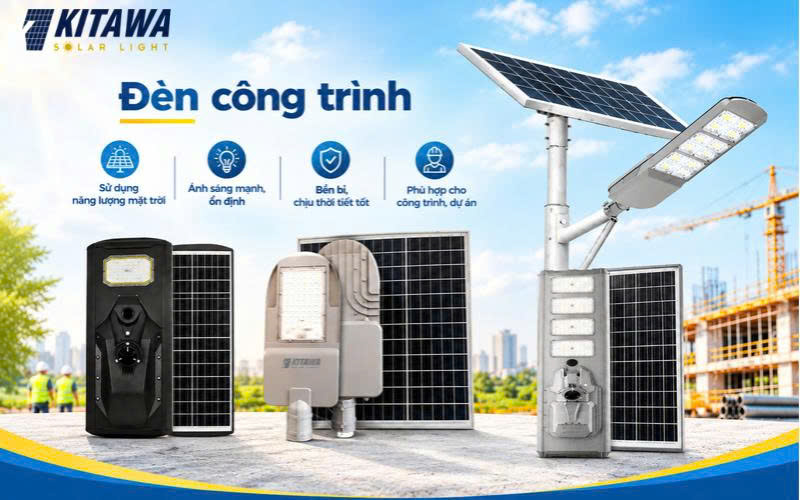 Đèn KITAWA lắp cho công trình