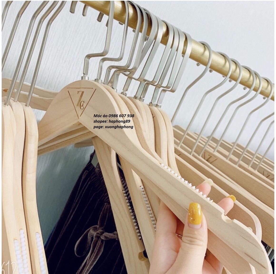 móc áo gộc tròn.đầu móc vuông ngắn inoc