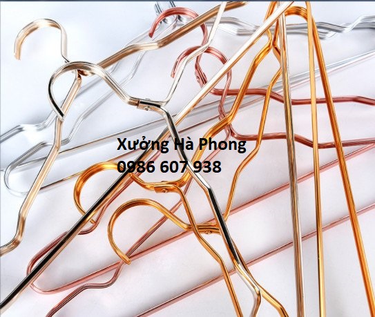 Móc ao nữ nhôm đơn dẹt