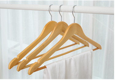 Móc Áo Gỗ Có Thanh Ngang Chuyên Dùng Cho Shop Thời Trang  Và Khách Sạn