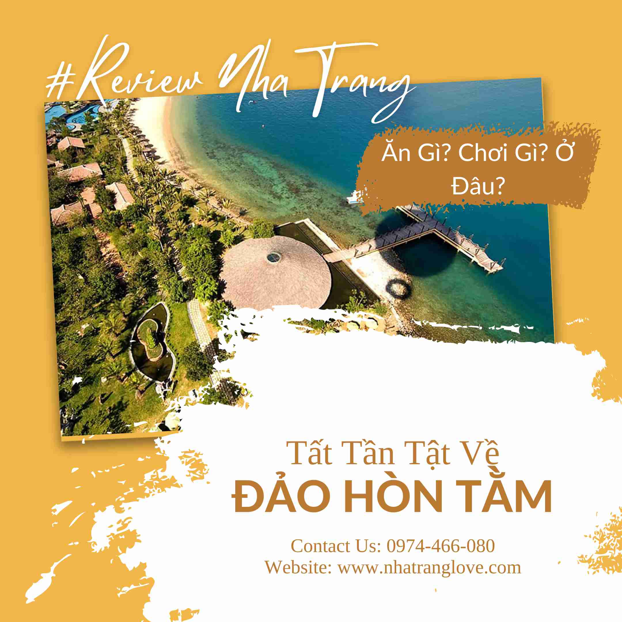 Review Về Đảo Hòn Tằm Nha Trang