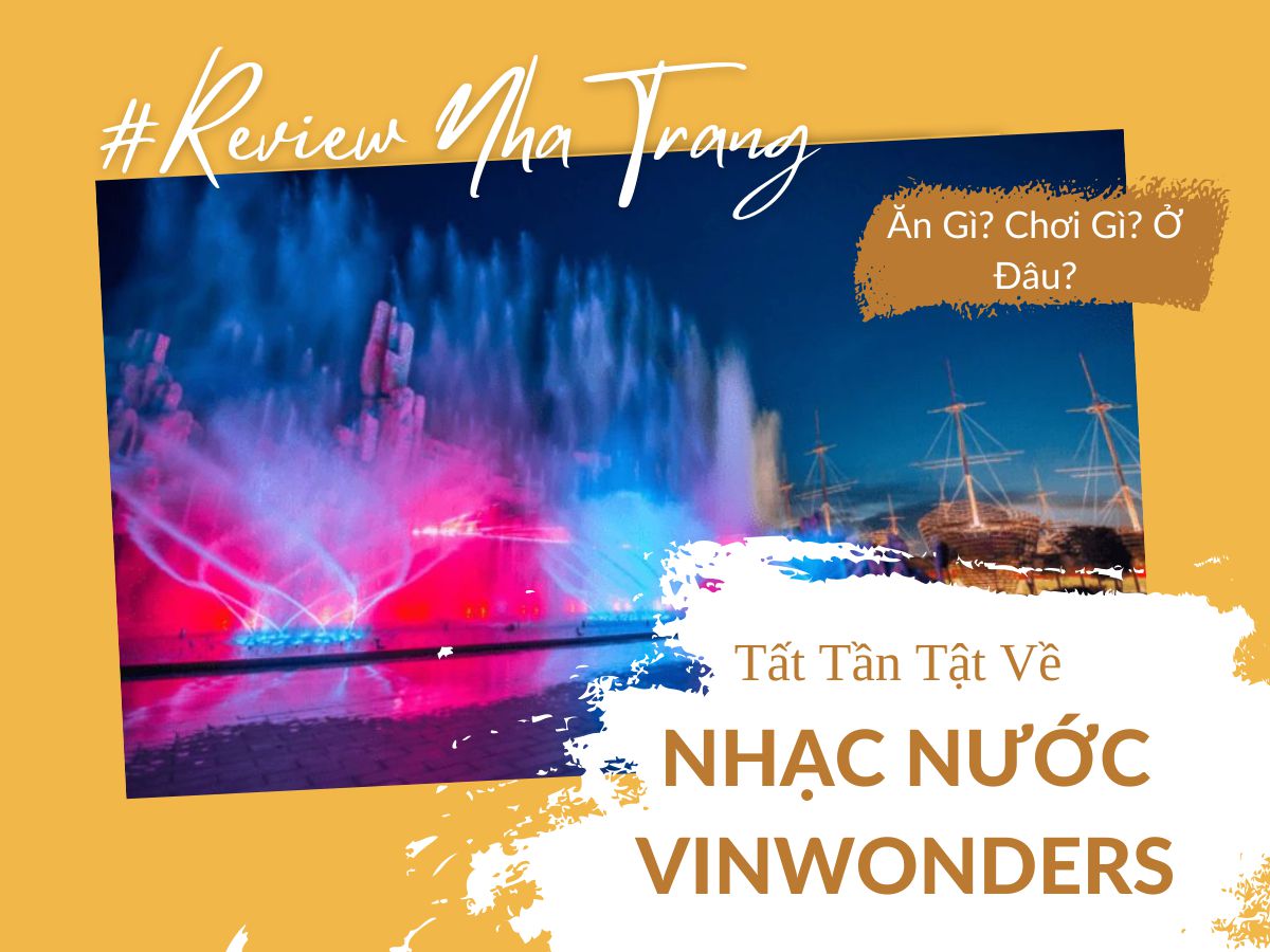 Nhạc Nước Ở Vinpearl Nha Trang – Bản Giao Hưởng Ánh Sáng Và Âm Thanh