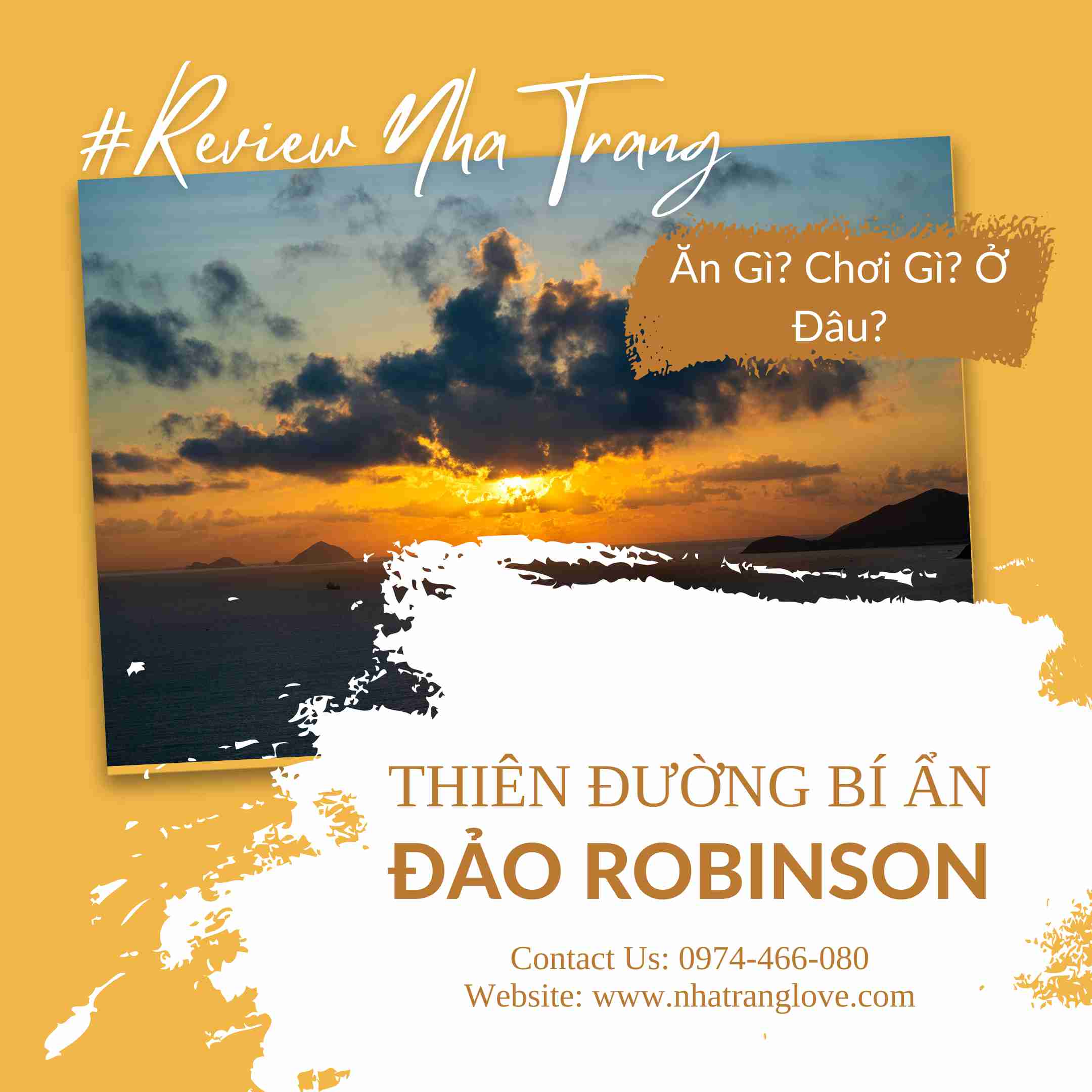 Tìm hiểu về đảo Robinson Nha Trang - Thiên đường bí ẩn Vịnh Nha Trang