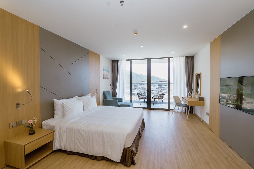 Phòng Deluxe Double Sea View Aquamarine Cam Ranh