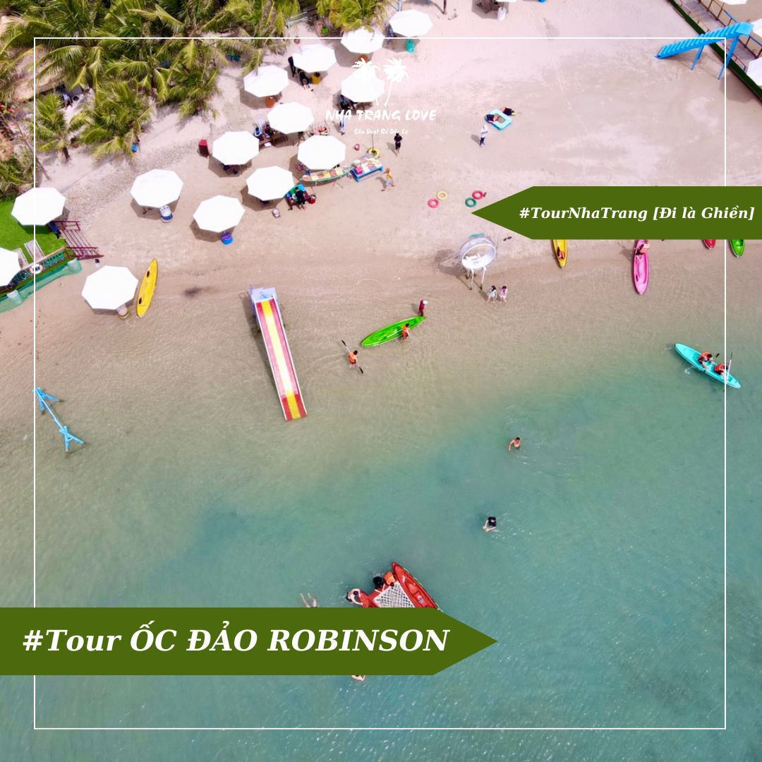 Tuyến Tour Đảo Robinson Nha Trang