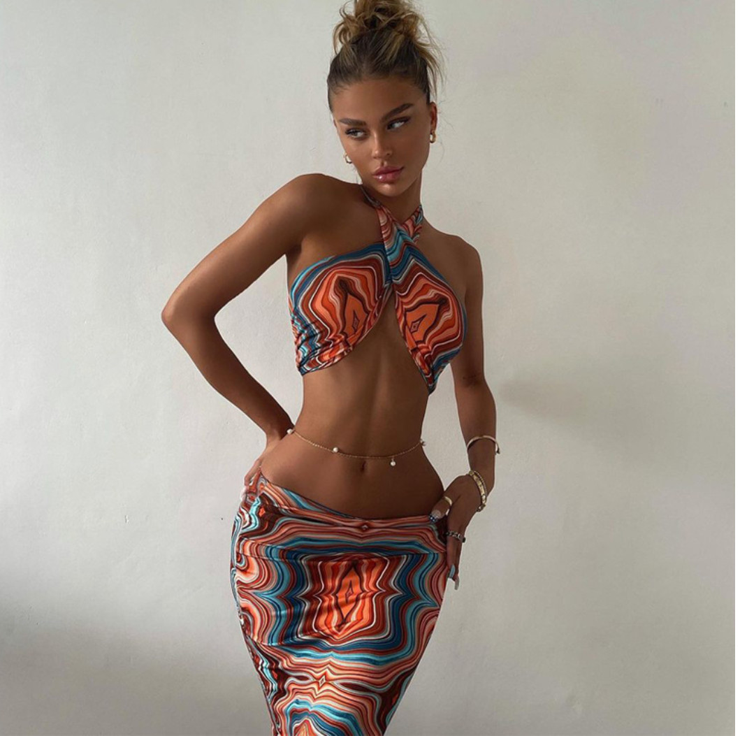 SET VÁY DÀI ÁO XOẮN NGỰC