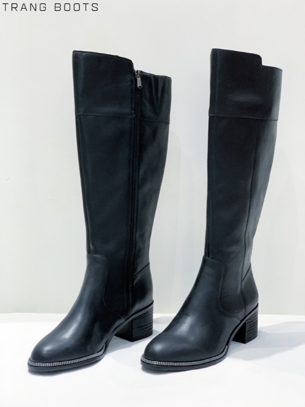 KNEE BOOTS BJORNDAL ĐEN