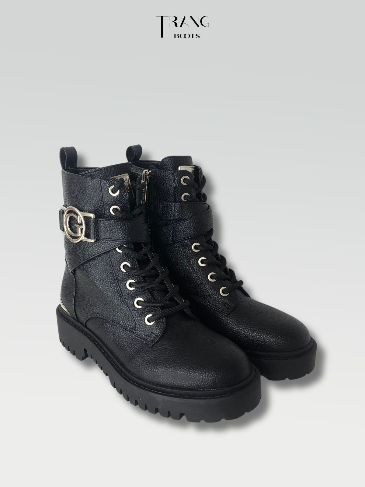 ORANA COMBAT BOOTIE - BOOTS CHIẾN BINH CỘT DÂY CỔ NGẮN