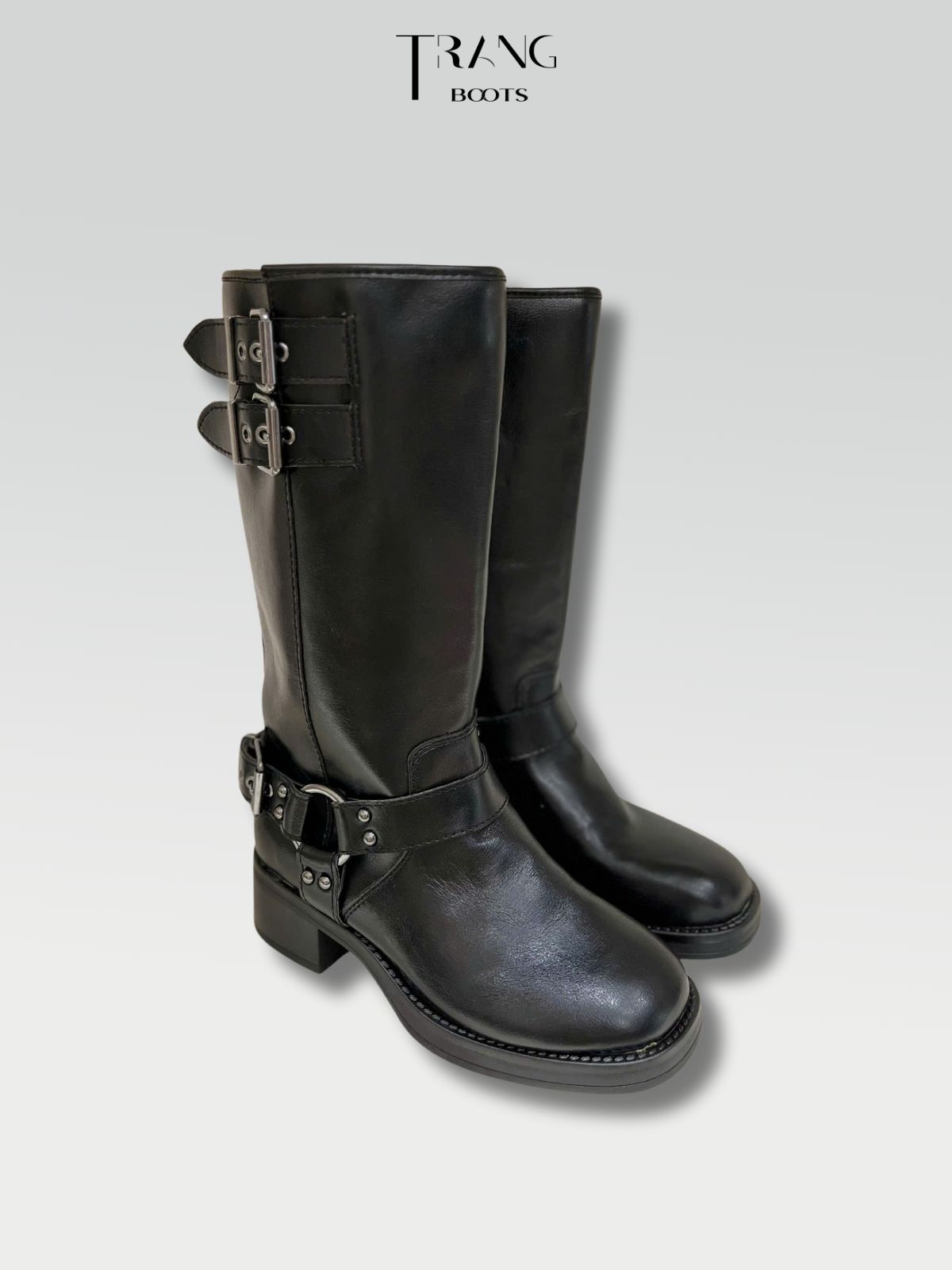 MOTOR BOOTS RESERVED MÀU ĐEN