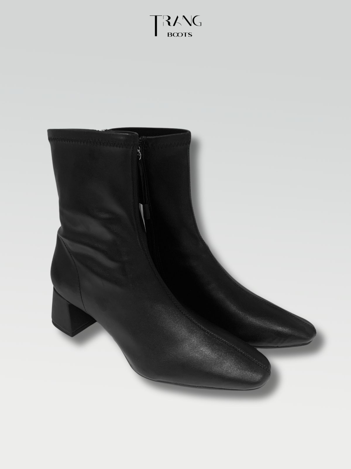 ANKLE BOOTS MŨI VUÔNG