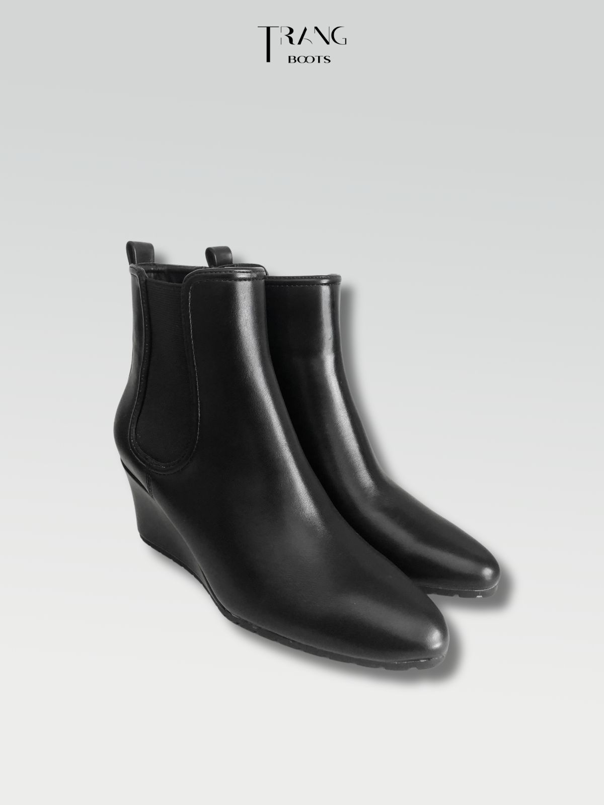 ANNE KLEIN VINN CHELSEA BOOTS BLACK - ANNE KLEIN VIN CHELSEA BOOTS MÀU ĐEN ĐẾ XUỒNG