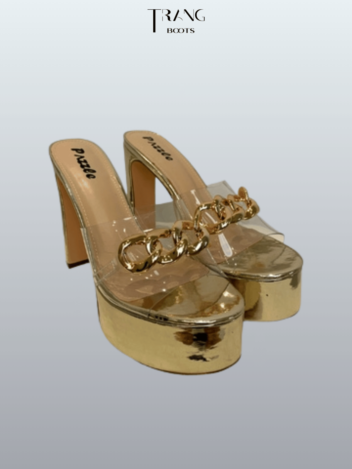 HIGHHEELS GÓT DẸP QUAI XÍCH