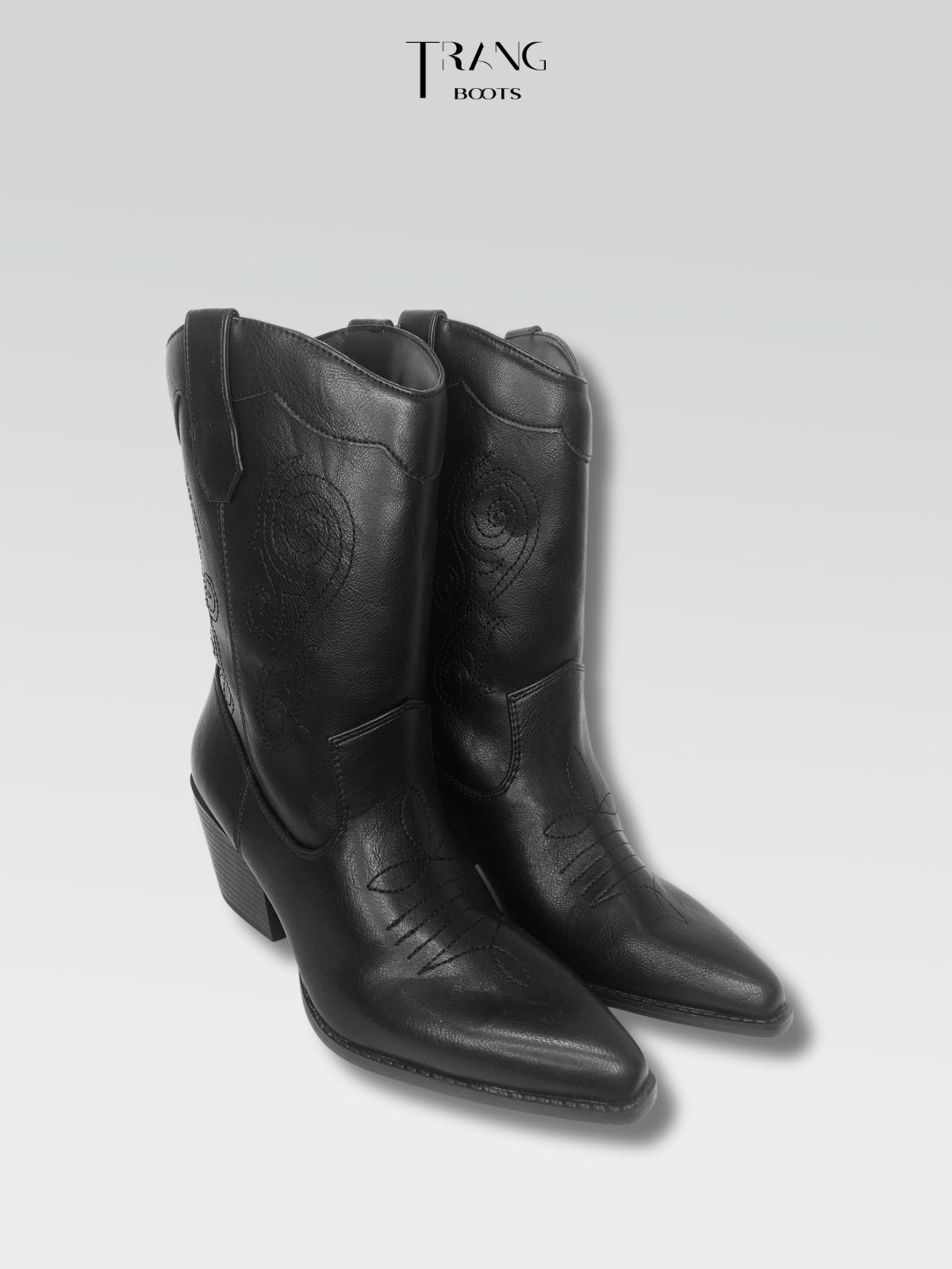 LEATHER COWBOY BOOTS - BOOTS COWBOY DA THẬT