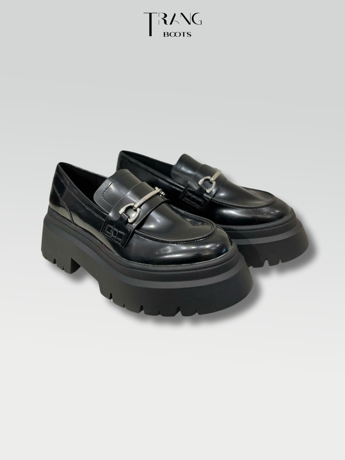 LOAFERS DA MỜ PULL&BEAR ĐEN