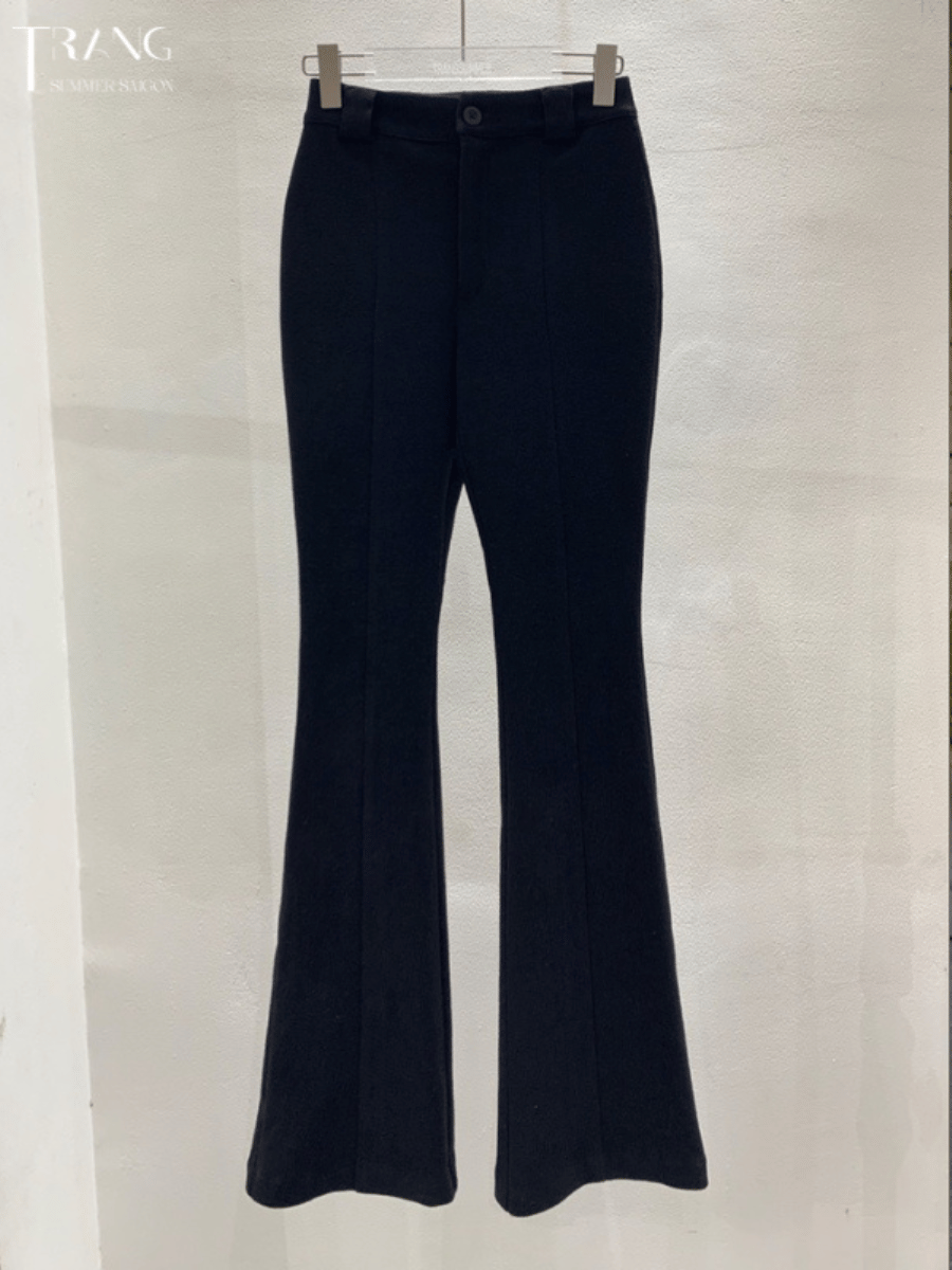 MONA CLASSIC HIGH WAIST DENIM FLARE TROUSERS - QUẦN JEANS ỐNG LOE CỔ ĐIỂN