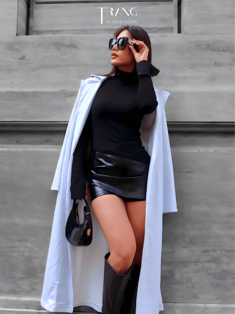 DECEM MANTO JEANS - ÁO MANTO JEANS MÀU TRẮNG