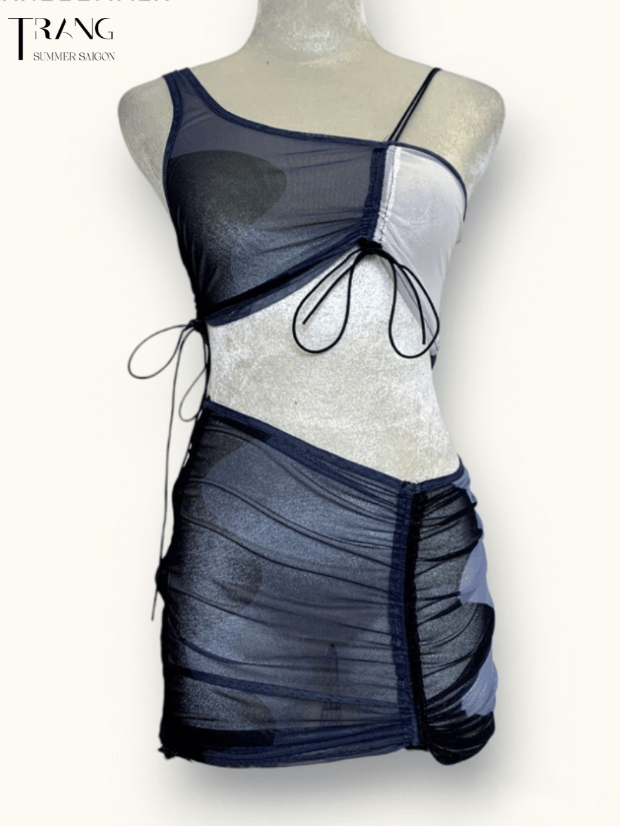 SET VÁY LƯỚI RÚT DÂY