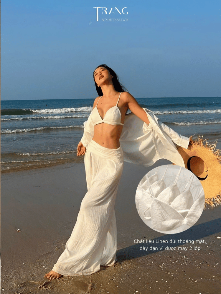 ÁO BRA LINEN KHÔNG GỌNG MÚT RỜI