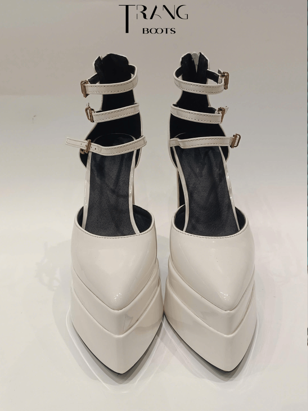 GIÀY CAO GÓT ĐẾ ĐÚP DA BÓNG