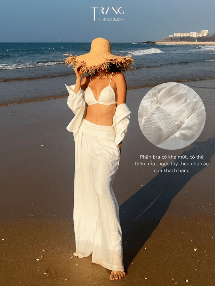 ÁO BRA LINEN KHÔNG GỌNG MÚT RỜI