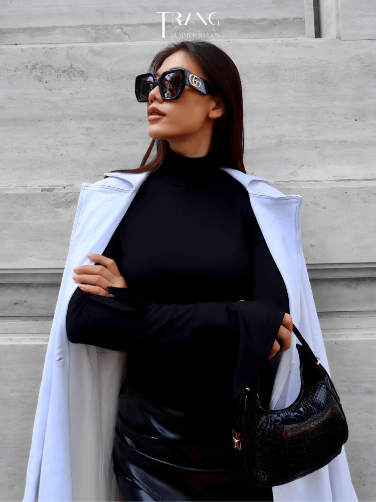 DECEM MANTO JEANS - ÁO MANTO JEANS MÀU TRẮNG