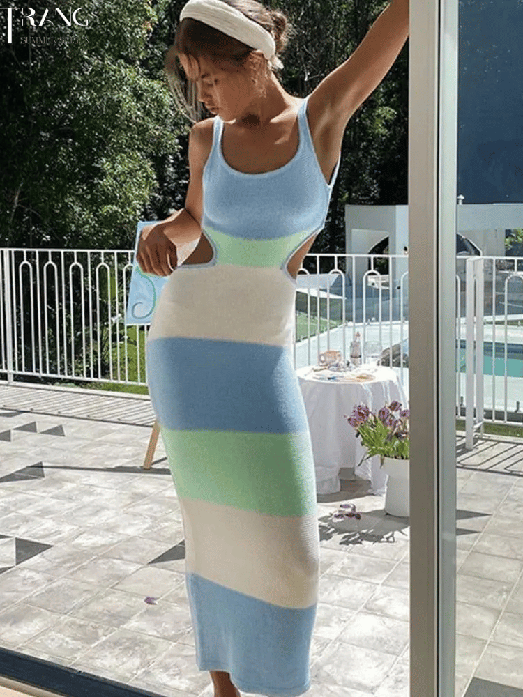 ĐẦM BODY DÁNG DÁI 2 DÂY