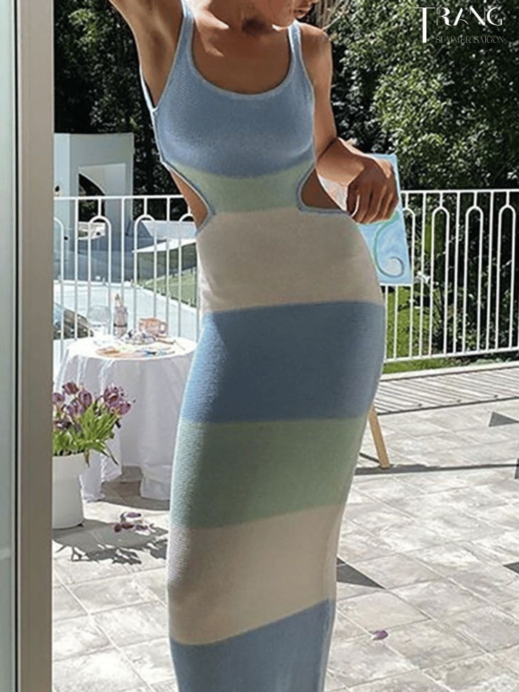 ĐẦM BODY DÁNG DÁI 2 DÂY