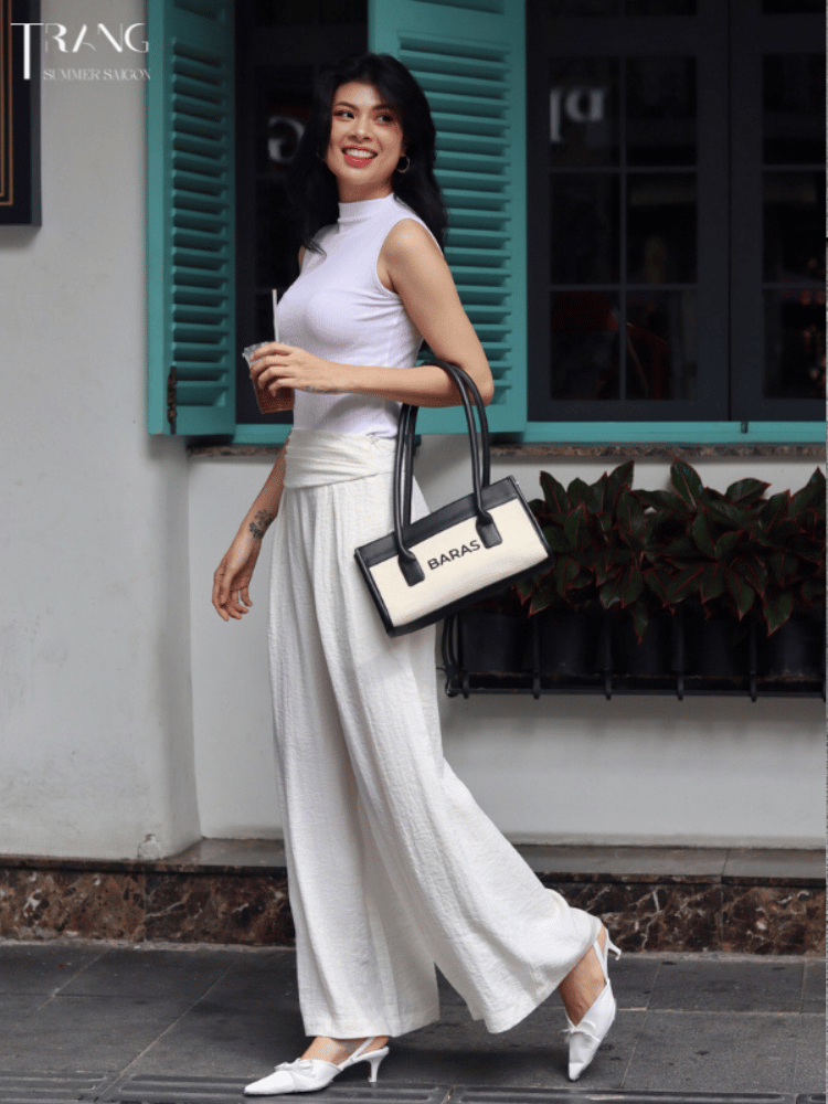 Cloud basic T-shirt - Áo thun trắng không tay