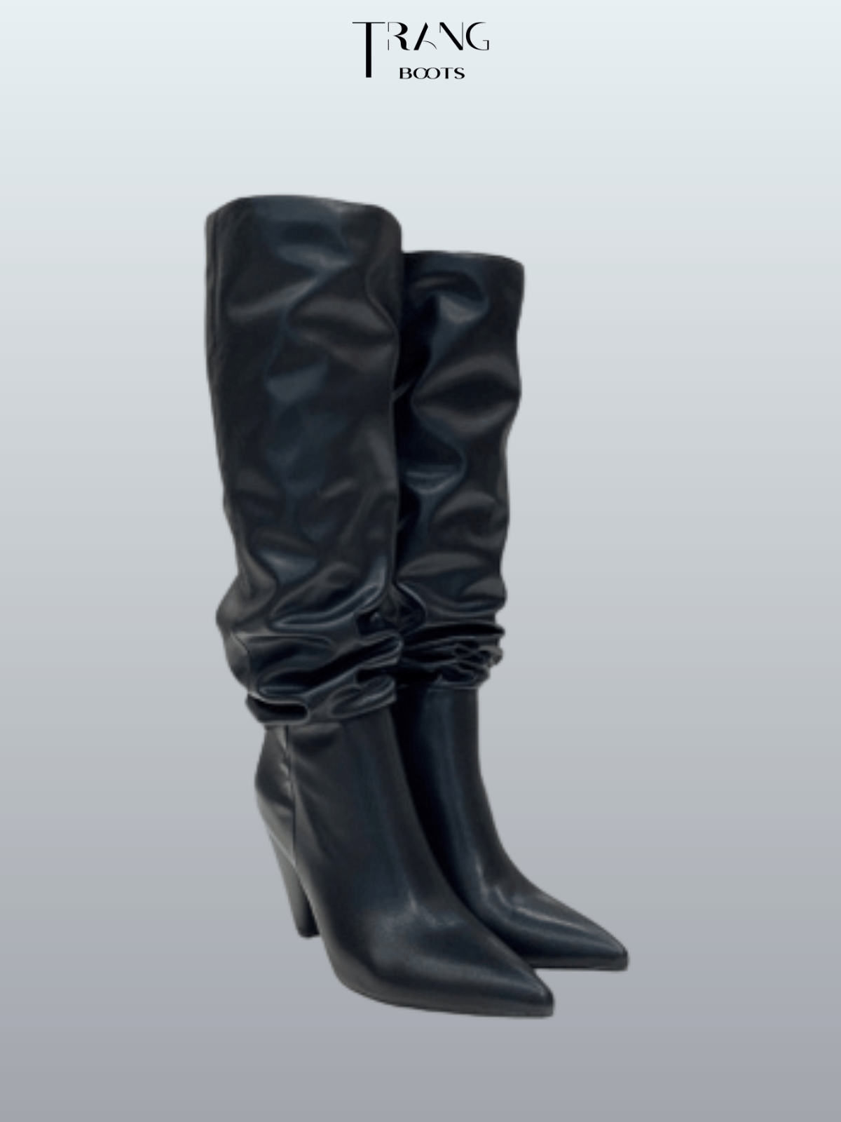 KNEE BOOTS PHOM NHÚN GÓT TÙ