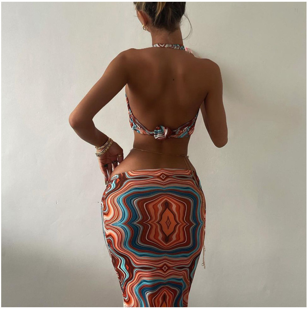 SET VÁY DÀI ÁO XOẮN NGỰC